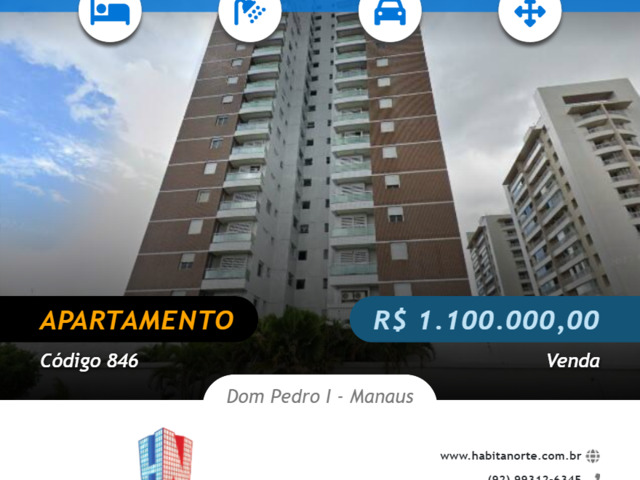 #846 - Apartamento para Venda em Manaus - AM - 1