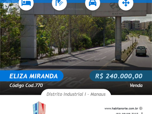 #Cod.770 - Apartamento para Venda em Manaus - AM - 1