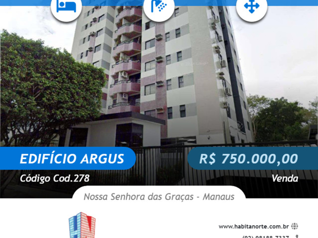 #Cod.278 - Apartamento para Venda em Manaus - AM - 1