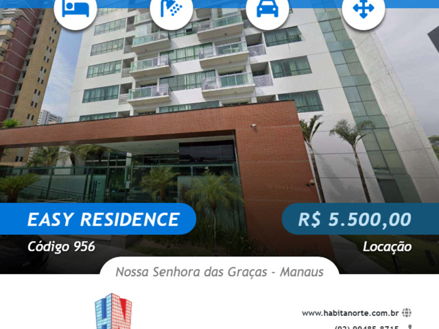 #956 - Apartamento para Locação em Manaus - AM - 1