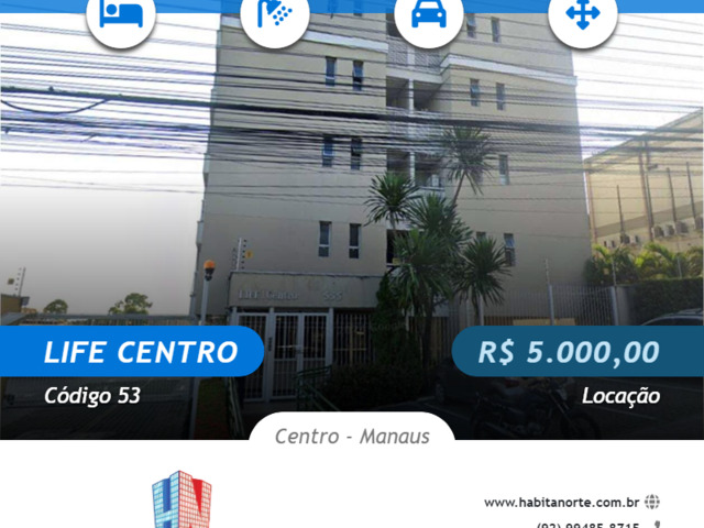 #53 - Apartamento para Locação em Manaus - AM - 1