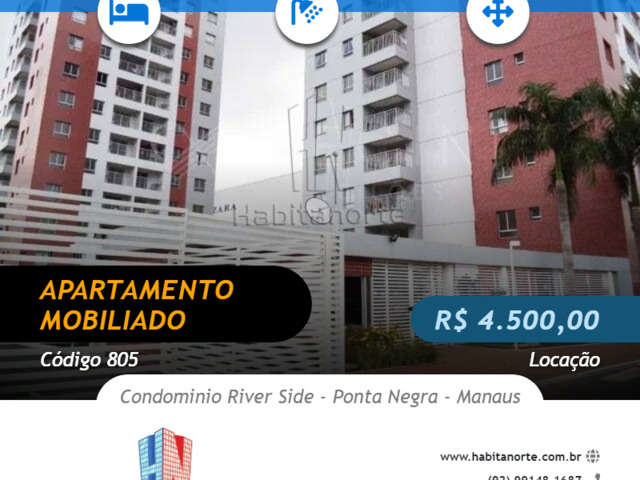 #816 - Apartamento para Locação em Manaus - AM - 1